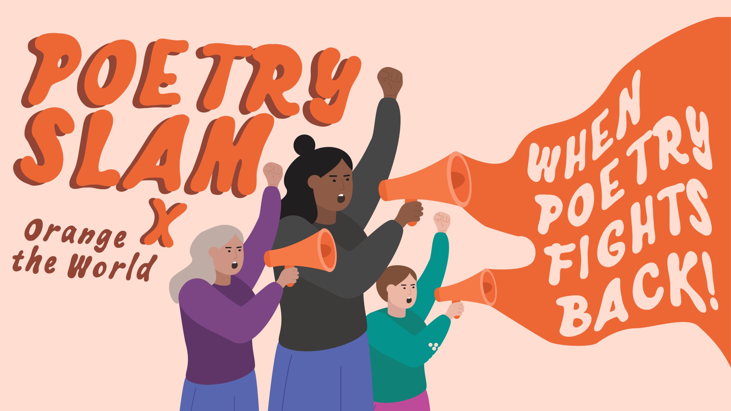 Poetry Slam voor Orange The World