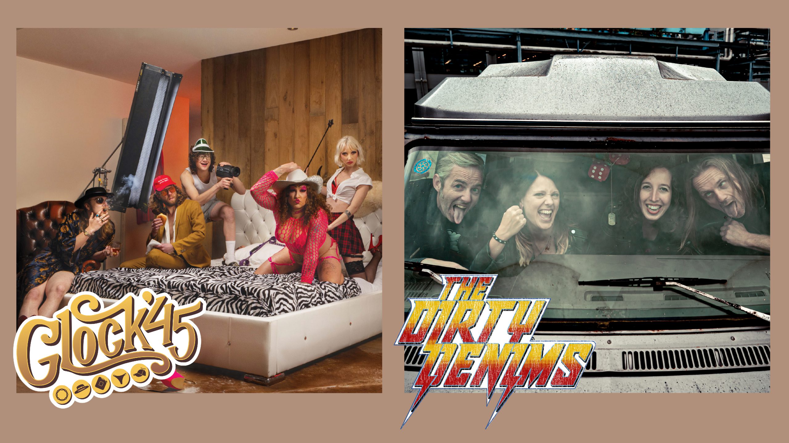 The Trailer Trash Rock Roll Circus feat The Dirty Denims & Glock 45