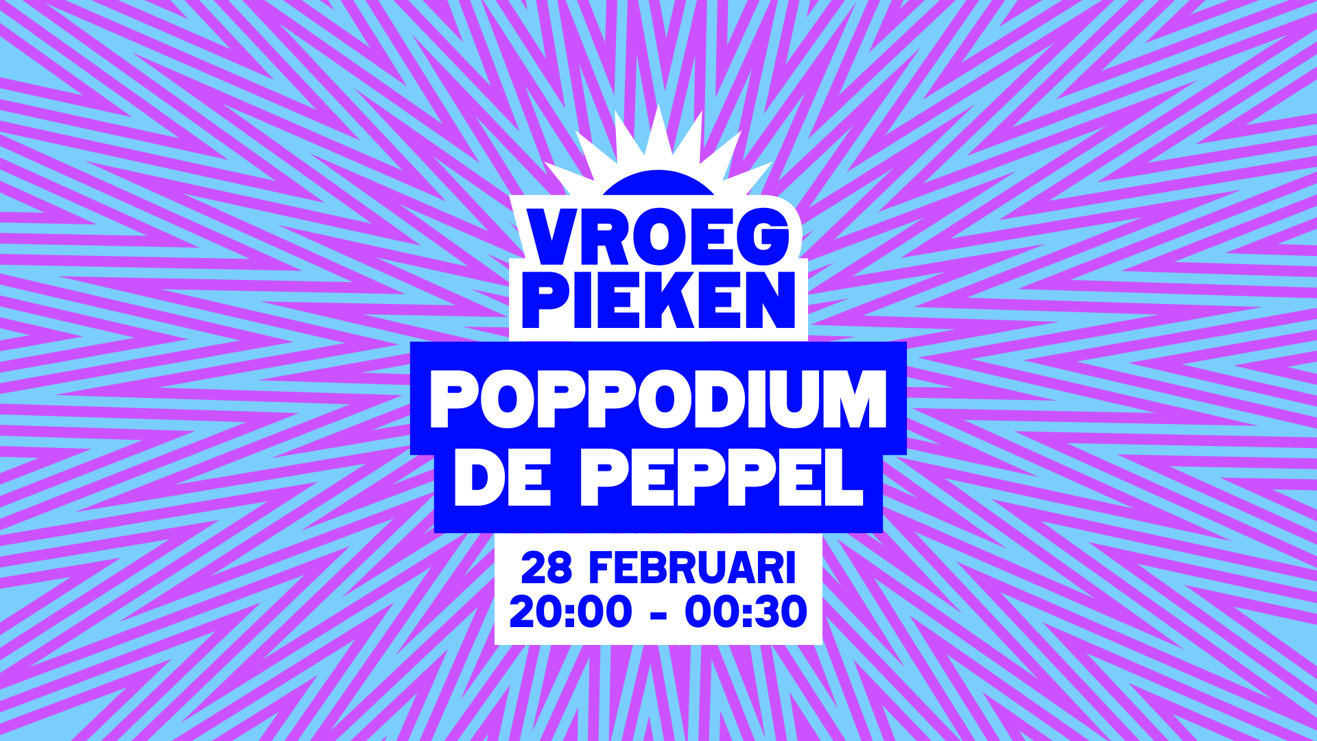 UITVERKOCHT | Vroeg Pieken