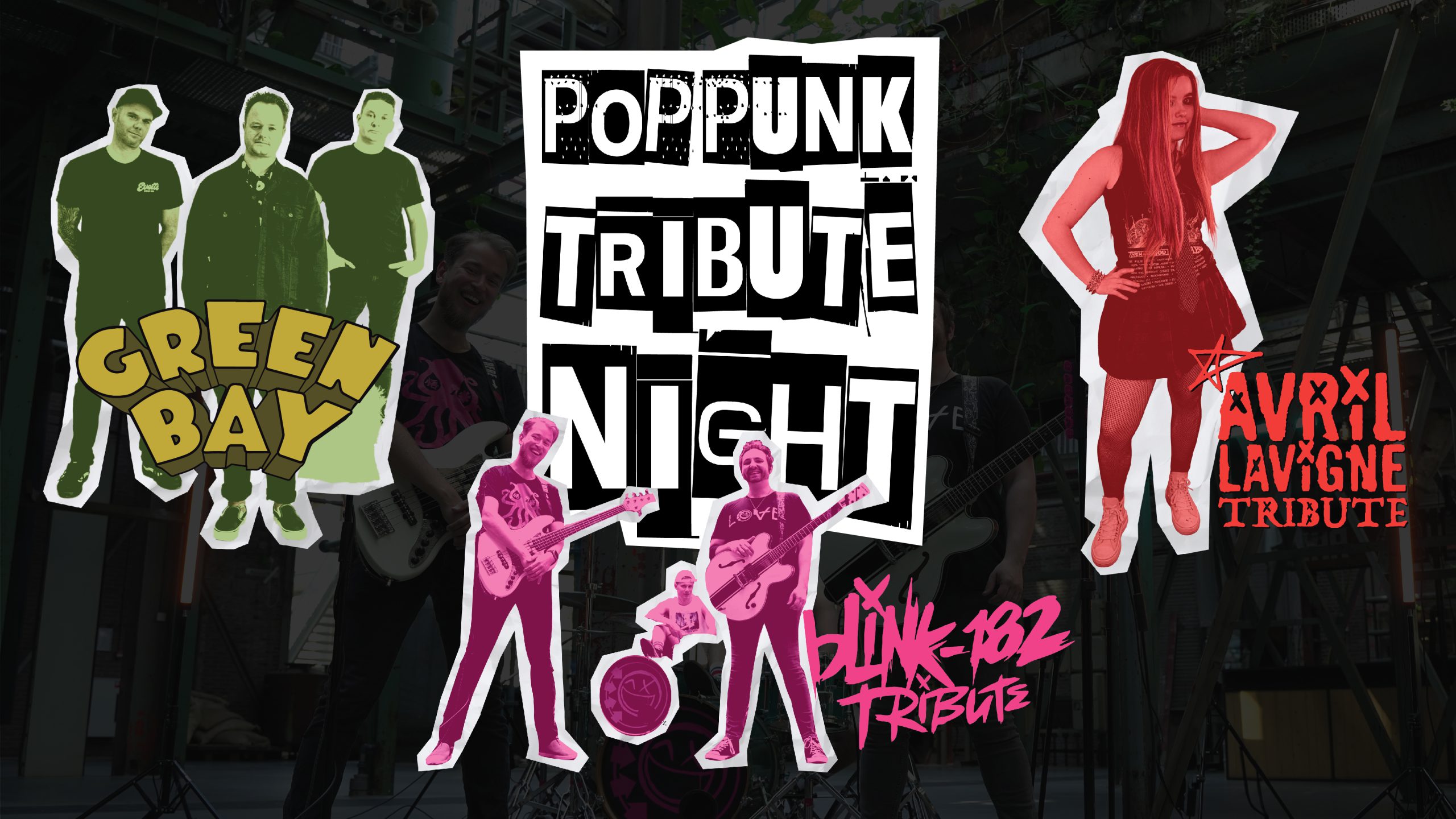 Poppunk Tribute Night met Green Bay, Avril Lavigne Tribute en Blink 182